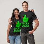 T-shirt Rubber Duck Sunglasses Lucky Ducky Cool Animal Gra (Unisexe)