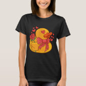 T-shirt Rubber Duck Valentines Day Rubber Duckie (Devant)