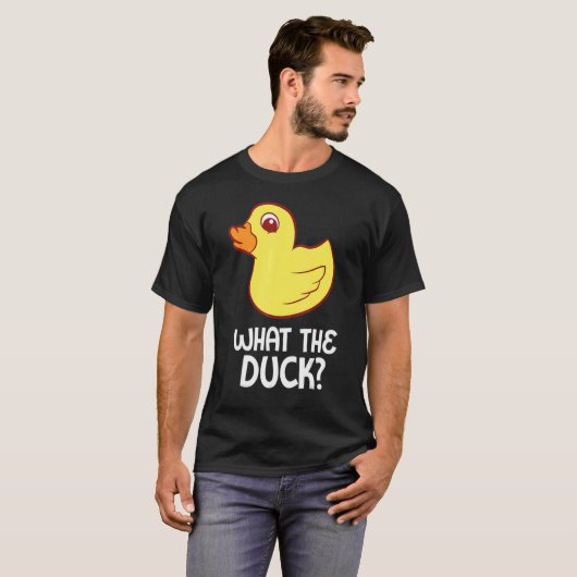 T-shirt Rubber Duck What Duck Rubber Duck (Devant entier)