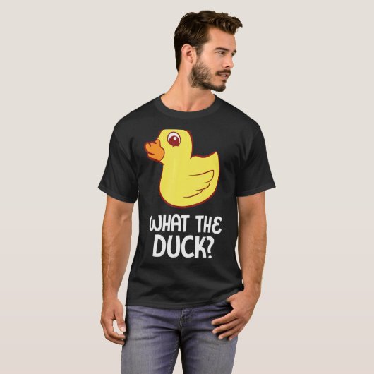 T-shirt Rubber Duck What Duck Rubber Duck (Devant entier)