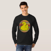 T-shirt Rubber Duckie Rubber Duck Bain Rétro (Devant entier)