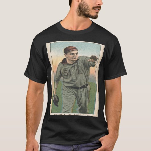 T-shirt Rube Waddell Baseball 1909 (Devant)