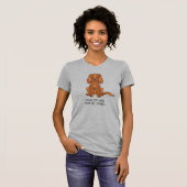 T-shirt Ruby Cavalier King Charles Spaniel Chien & Texte (Devant entier)