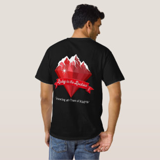 T-shirt Ruby dans les Rocheuses