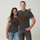 T-shirt Ruby Enchantement : Pentagram Elégance (Unisexe)
