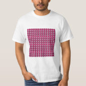 T-shirt Ruby Gemstone Art, Rouge (Devant)