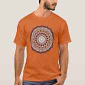 T-shirt Ruby & Pearl Mandala : Pour Charme & Beauté (Devant)
