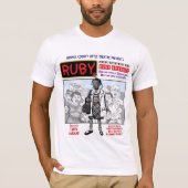 T-shirt RUBY Production Mannen (Voorkant)