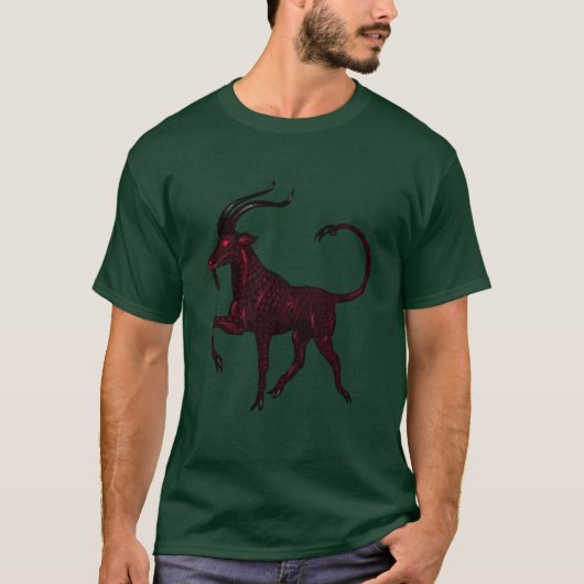 T-shirt Ruby Red Demon Kudu (Devant)