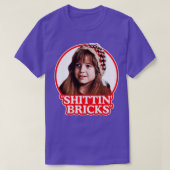 T-shirt Ruby Sue Shittin Bricks (Design devant)