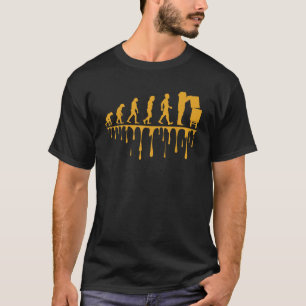 T-shirt Ruche d'abeilles d'apiculteur évolution Apiculteur