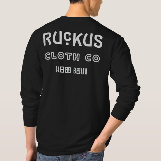 T-shirt Ruckus Cloth Co (Dos)