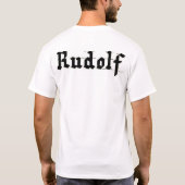T-shirt Rudolf ni plus (Dos)