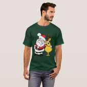 T-shirt Rudolph et Père Noël Buddies (Devant entier)