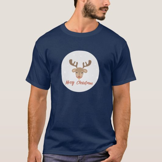 T-shirt Rudolph Joyeux Noël (Devant)