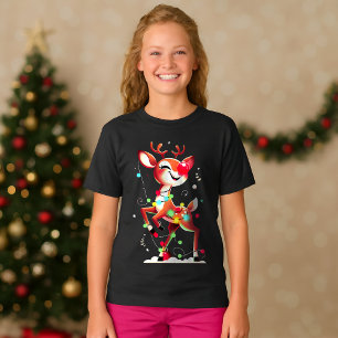 T-shirt Rudolph Le Nez Rouge Noël