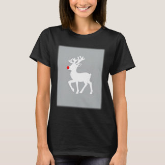 T-shirt Rudolph Le Renne À Nez Rouge