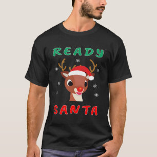 T-shirt Rudolph Red Nose Reindeer