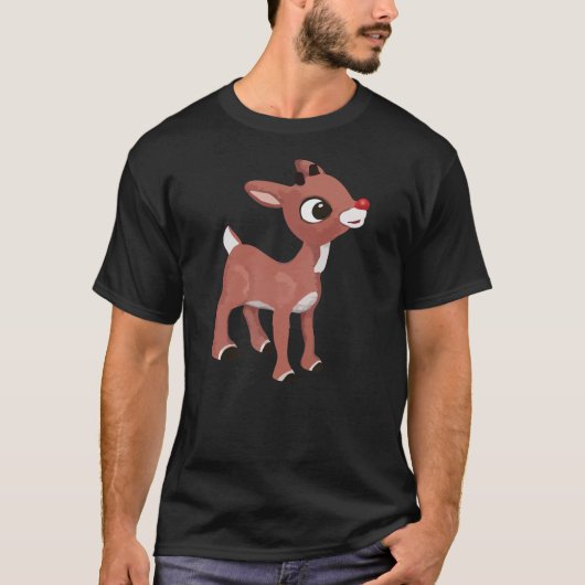 T-shirt Rudolph Red Nosed Reindeer Pajamas de Noël Hommes (Devant)