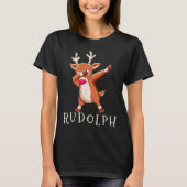 T-shirt Rudolph Santas Reindeers Family Matching Outfit Ch (Devant)
