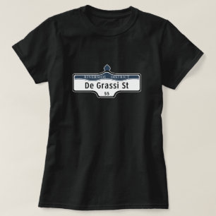 T-shirt Rue de DeGrassi, plaque de rue de Toronto