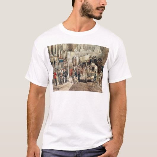 T-shirt Rue de Londres, 1869 (Devant)