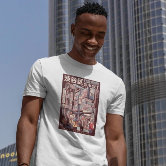 T-shirt Rue japonaise