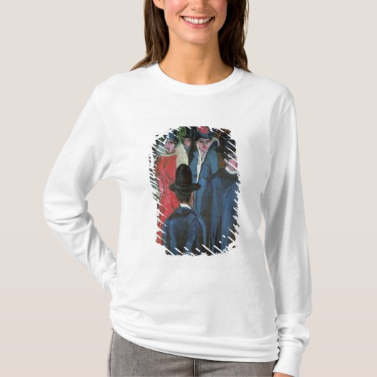 T-shirt Rue Scene, 1913 de Berlin (Devant)