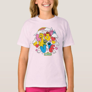T-shirt Rue Sésame   Amour