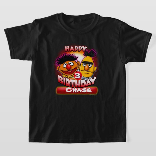 T-shirt Rue Sésame | Anniversaire de Bert & Ernie (Poser)