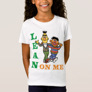 T-Shirt Rue Sésame   Bert & Ernie Lean sur moi