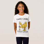 T-Shirt Rue Sésame | Big Bird Prenez soin de vous (Devant entier)