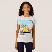 T-Shirt Rue Sésame | Big Bird Relax Refresh Recharge (Devant entier)