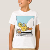 T-shirt Rue Sésame | Big Bird Relax Refresh Recharge (Devant)
