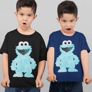 T-shirt Rue Sésame Cookie Monster