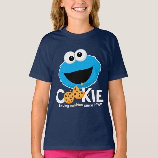 T-shirt Rue Sésame | Cookie Monster Lookies (Devant)