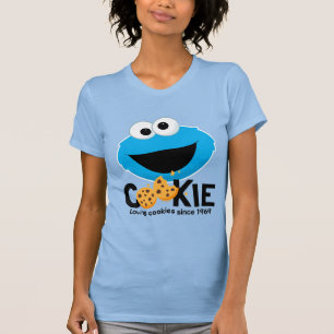T-shirt Rue Sésame   Cookie Monster Lookies