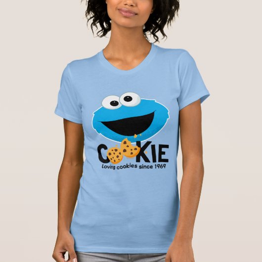 T-shirt Rue Sésame | Cookie Monster Lookies (Devant)