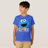 T-shirt Rue Sésame | Cookie Monster Lookies (Devant entier)