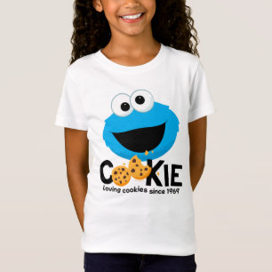 T-Shirt Rue Sésame Cookie Monster Lookies