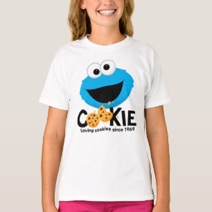 T-shirt Rue Sésame   Cookie Monster Lookies