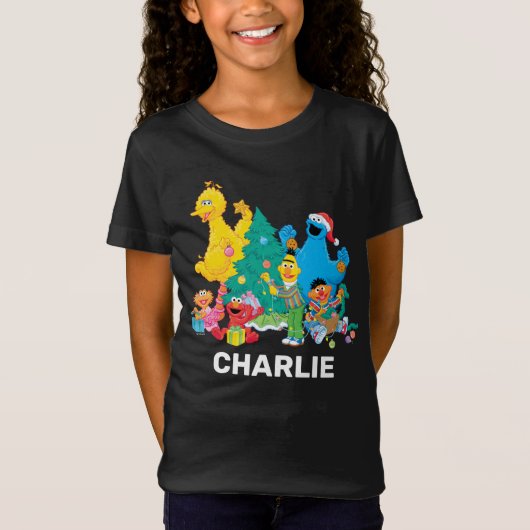 T-Shirt Rue Sésame | Costume bébé Noël Pals (Devant)