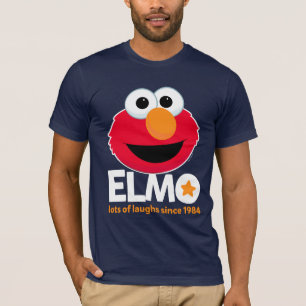 T-shirt Rue Sésame   Elmo Beaucoup de rires depuis 1984
