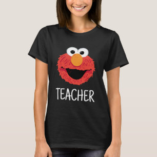 T-shirt Rue Sésame Elmo Face Teacher