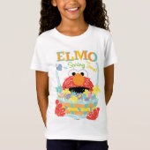 T-Shirt Rue Sésame - Elmo | Heure du printemps (Devant)