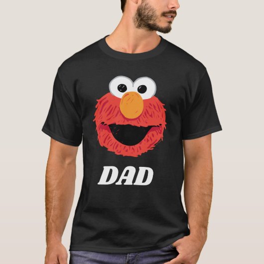 T-shirt Rue Sésame | Elmo Papa (Devant)