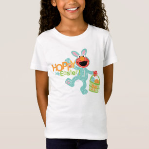 T-Shirt Rue Sésame - Elmo   Pâques Hoppy