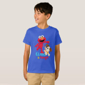 T-shirt Rue Sésame | Elmo & Tango Running (Devant entier)