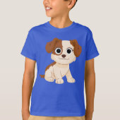 T-shirt Rue Sésame | Elmo's Puppy Tango (Devant)