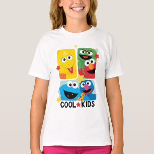 T-shirt Rue Sésame Enfants Cool